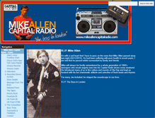 Tablet Screenshot of mikeallencapitalradio.com